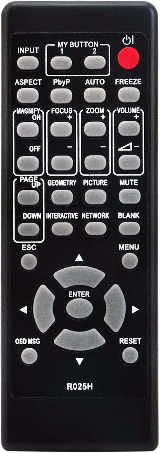ریموت کنترل جایگزین VINABTY R025H مناسب برای پروژکتور LCD هیتاچی مدل های CP-EX3051WN CP-EX3551WN CP-EX4551WN CP-EW3051WN CP-EW3551WN CP-EW4051WN ریموت کنترل جایگزین VINABTY R025H مناسب برای پروژکتور LCD هیتاچی مدل های CP-EX3051WN CP-EX3551WN CP-EX4551WN CP-EW3051WN CP-EW3551WN CP-EW4051WN