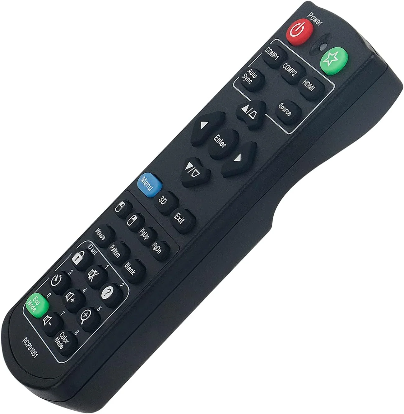 ریموت کنترل جایگزین VINABTY RCP01051 مناسب برای پروژکتور ویوسونیک مدل های PJD5255 PJD5253 PJD5555W PJD5155 PJD5250 PJD5151 PJD5153