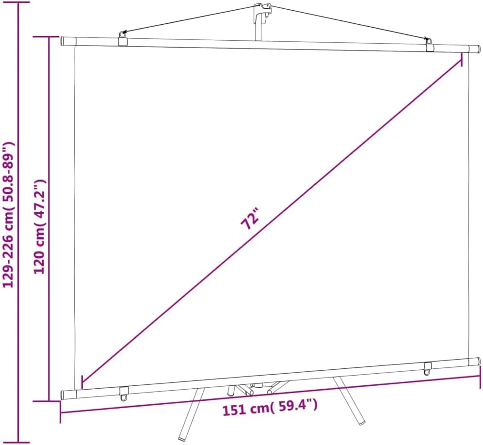 پرده نمایش ویدئو پروژکتور ویدا ایکس ال با سه پایه مناسب منزل، باغ، فیلم های سینمایی، نمایش عمومی، سالن کنفرانس، پرده نمایش پروژکتور اداری 72 اینچ 4:3 پرده نمایش ویدئو پروژکتور ویدا ایکس ال با سه پایه مناسب منزل، باغ، فیلم های سینمایی، نمایش عمومی، سالن کنفرانس، پرده نمایش پروژکتور اداری 72 اینچ 4:3
