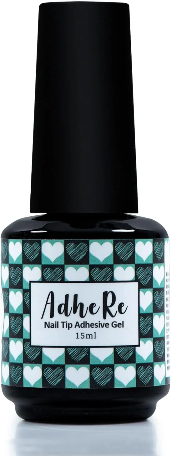 چسب ژل ناخن ADHERE 15ml - چسب برای ناخن های مصنوعی، اکستنشن ناخن، نیاز به خشک شدن با UV، چسبندگی طولانی مدت برای ناخن های مصنوعی اکریلیک، مناسب برای استفاده در سالن و منزل چسب ژل ناخن ADHERE 15ml - چسب برای ناخن های مصنوعی، اکستنشن ناخن، نیاز به خشک شدن با UV، چسبندگی طولانی مدت برای ناخن های مصنوعی اکریلیک، مناسب برای استفاده در سالن و منزل