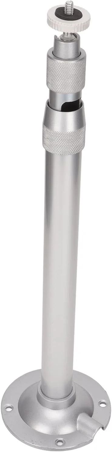 پایه سقفی پروژکتور XUMIUZIY، با قابلیت چرخش 360 درجه و تنظیم شیب 90 درجه، پایه پروژکتور جهانی قابل تنظیم برای پروژکتورهای LCD/DLP، نصب آسان، پایه پروژکتور با رزوه 1/4 اینچی