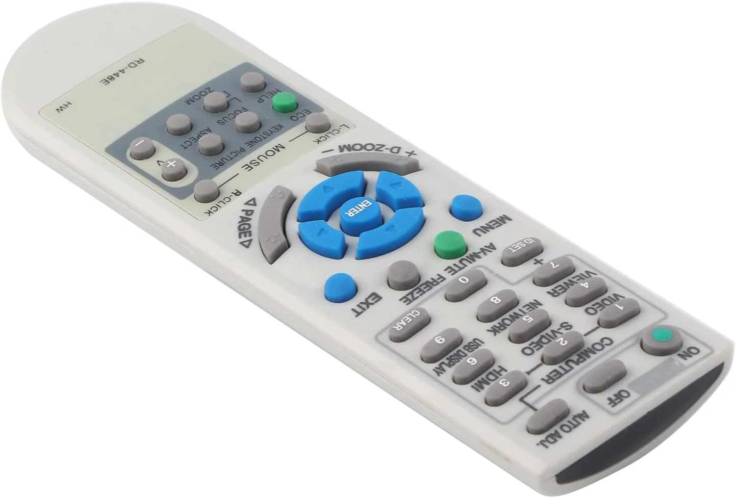 ریموت کنترل چند منظوره جایگزین پروژکتور یونیورسال XUMIUZIY برای RD-448E/ NP-VE280/ NP-VE281/ NP-V260