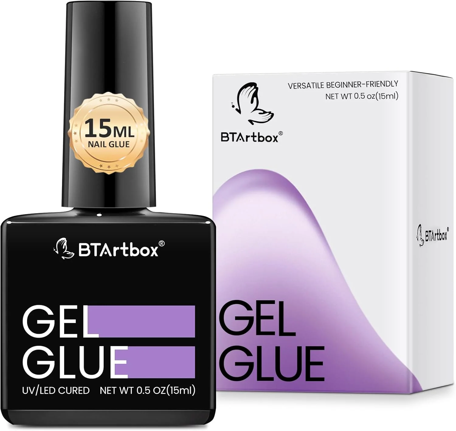 چسب ناخن ژلی BTArtbox، 15 میلی لیتر، 4 در 1، چسب فوق العاده قوی UV برای نوک ناخن های اکریلیک، چسب ژلی بادوام برای ناخن های مصنوعی شفاف برای بیش از 28 روز، نیاز به خشک شدن با لامپ UV/LED چسب ناخن ژلی BTArtbox، 15 میلی لیتر، 4 در 1، چسب فوق العاده قوی UV برای نوک ناخن های اکریلیک، چسب ژلی بادوام برای ناخن های مصنوعی شفاف برای بیش از 28 روز، نیاز به خشک شدن با لامپ UV/LED