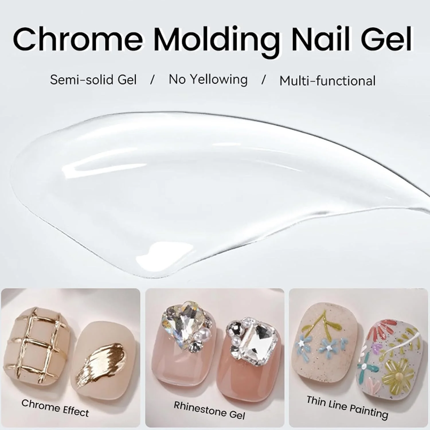 ژل طراحی ناخن | چسب اکستنشن ناخن LED/UV | چسب مدلینگ ناخن 7 میلی لیتری، لوازم مانیکور قابل حمل برای همسر، دختر، دوست دختر، خواهر ژل طراحی ناخن | چسب اکستنشن ناخن LED/UV | چسب مدلینگ ناخن 7 میلی لیتری، لوازم مانیکور قابل حمل برای همسر، دختر، دوست دختر، خواهر
