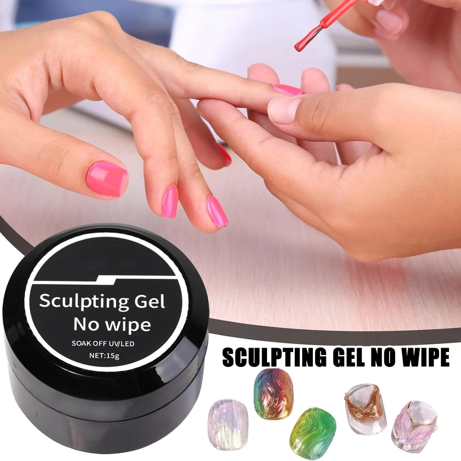 چسب طراحی ناخن، ژل شفاف با ماندگاری طولانی برای ناخن، چسب مدلسازی غیر روان برای مبتدیان، متخصصان سالن، هنرمندان، علاقهمندان، استایلیستها، مادران، همسران و بانوان چسب طراحی ناخن، ژل شفاف با ماندگاری طولانی برای ناخن، چسب مدلسازی غیر روان برای مبتدیان، متخصصان سالن، هنرمندان، علاقهمندان، استایلیستها، مادران، همسران و بانوان