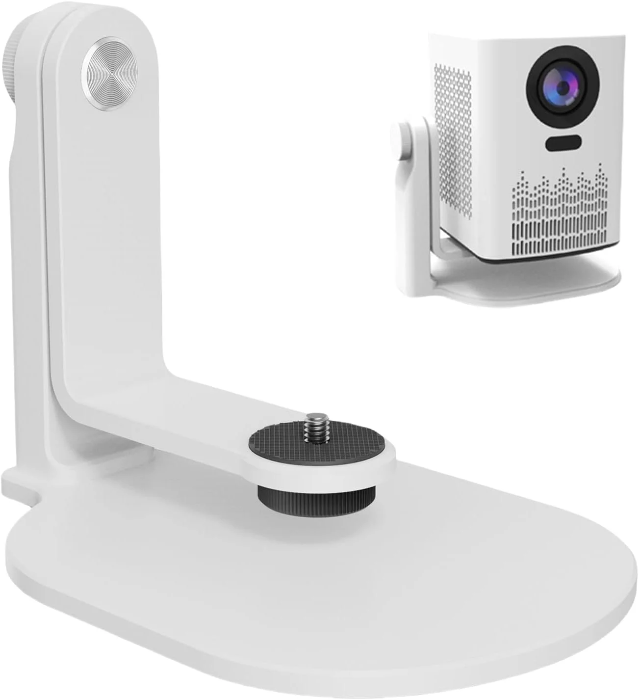 پایه رومیزی پروژکتور - پایه رومیزی پروژکتور با قابلیت تنظیم 360 درجه، پایه چند زاویه ای برای میز کنار تخت، تخت خواب