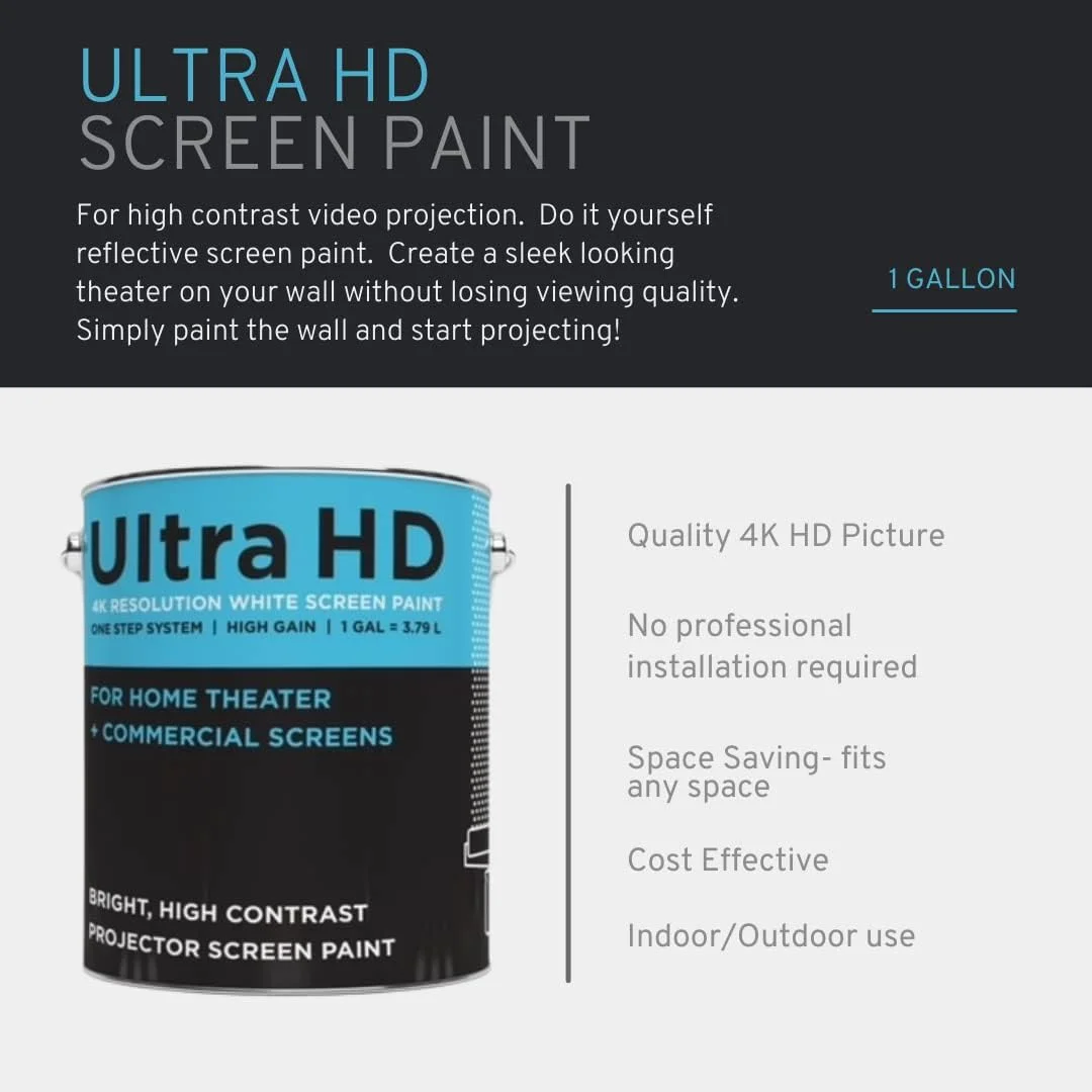 رنگ صفحه نمایش تصویر دیجیتال Ultra HD Premium (گالن)