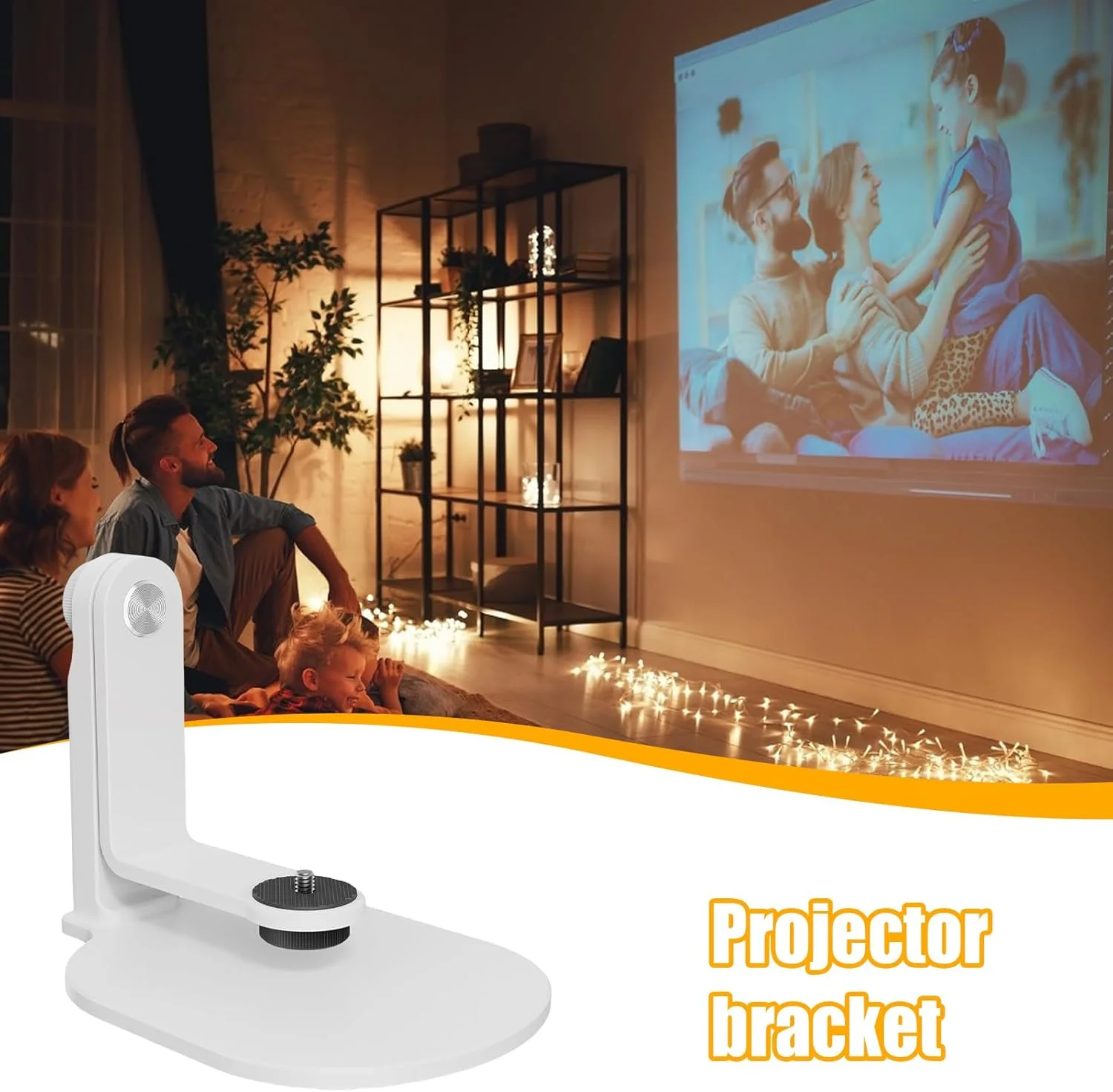 پایه رومیزی پروژکتور | پایه پروژکتور رومیزی با قابلیت تنظیم شیب 360 درجه، براکت کوچک، ایده آل برای دوربین های فیلمبرداری خانگی، ولاگ و DVR