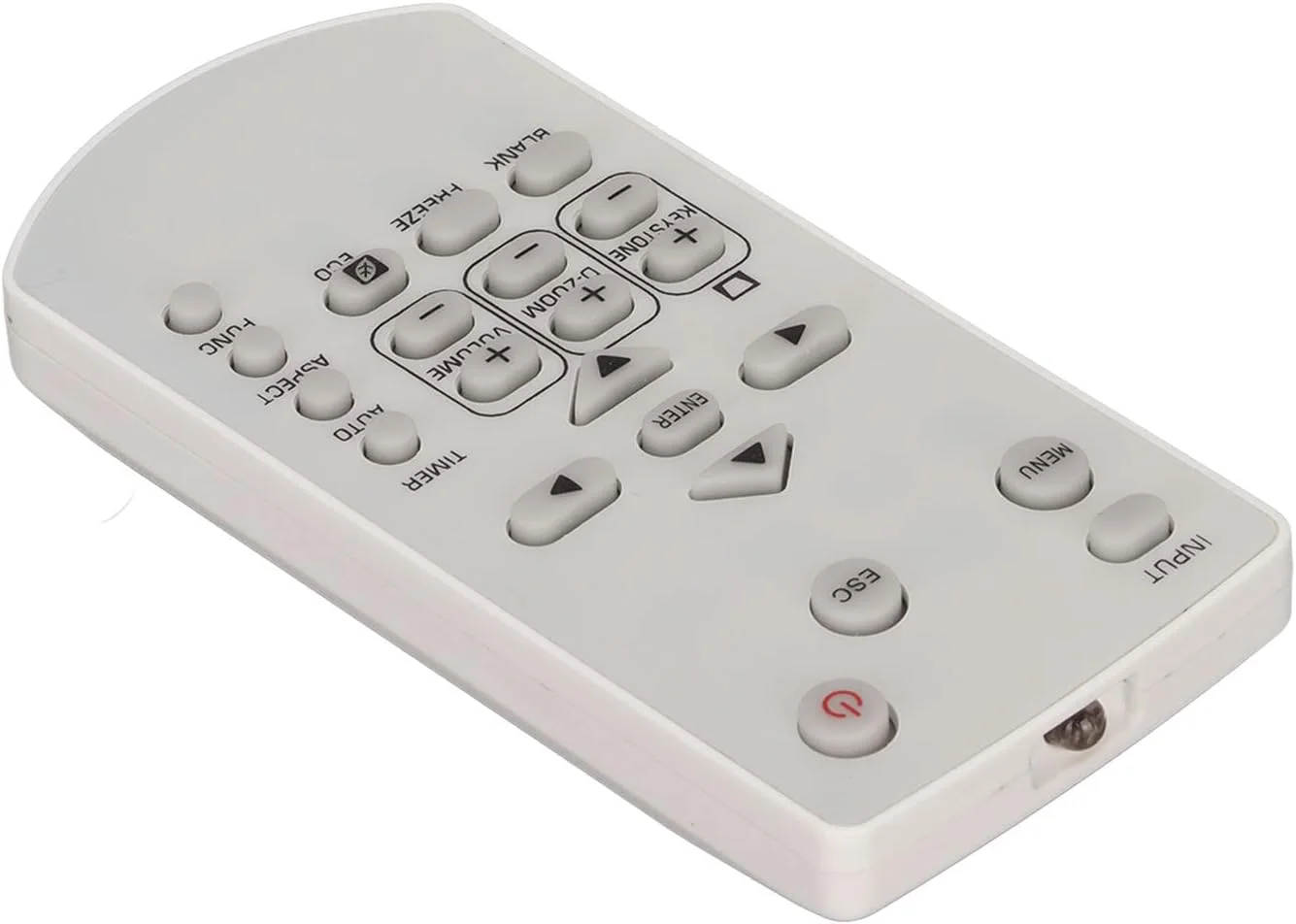 ریموت کنترل جهانی Luqeeg، با باتری کار می کند، جایگزین با کلیدهای حساس برای YT 140 YT 151 XJ V1، سازگار با پروژکتور XJ V2