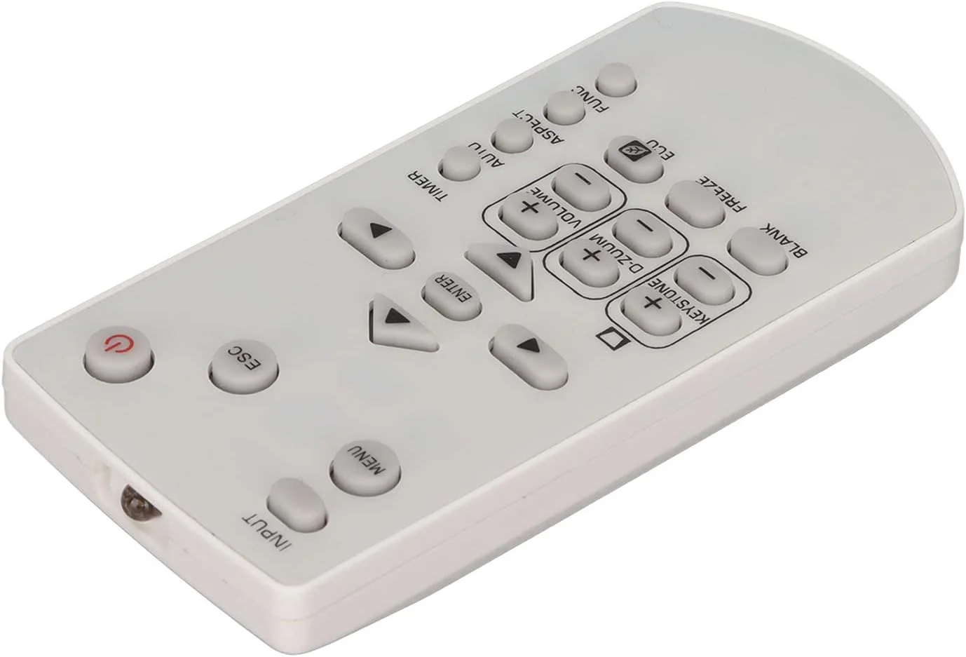 ریموت کنترل جهانی Luqeeg، با باتری کار می کند، جایگزین با کلیدهای حساس برای YT 140 YT 151 XJ V1، سازگار با پروژکتور XJ V2