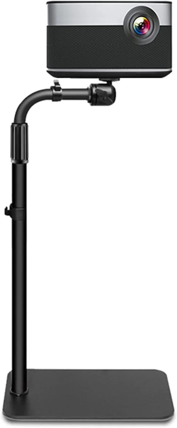 پایه پروژکتور، استند نصب پروژکتور، پایه ایستاده پروژکتور، براکت نصب پروژکتور با میله قابل تنظیم، تحمل وزن تا 3 کیلوگرم، براکت جهانی پروژکتور