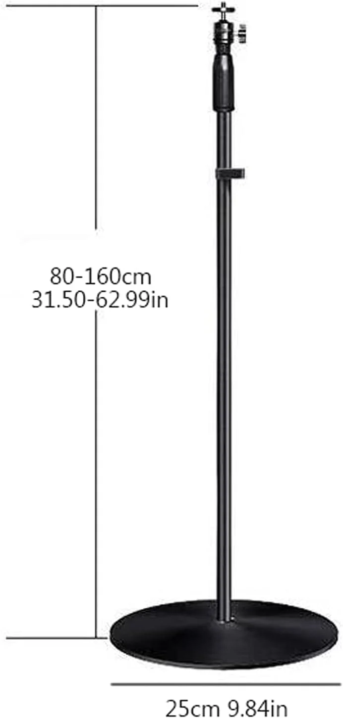 پایه ویدئو پروژکتور، براکت ویدئو پروژکتور، پایه نگهدارنده ویدئو پروژکتور، پایه زمینی ویدئو پروژکتور، پایه زمینی قابل تنظیم با سر توپی چرخان 360 درجه و ارتفاع 80 تا 160 سانتی متر، براکت جهانی ویدئو پروژکتور