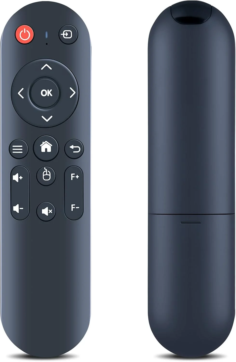 ریموت کنترل جایگزین سازگار با پروژکتور فیلم 4K مدل JOWLURK M7 M8، با عملکرد ماوس - مشکی