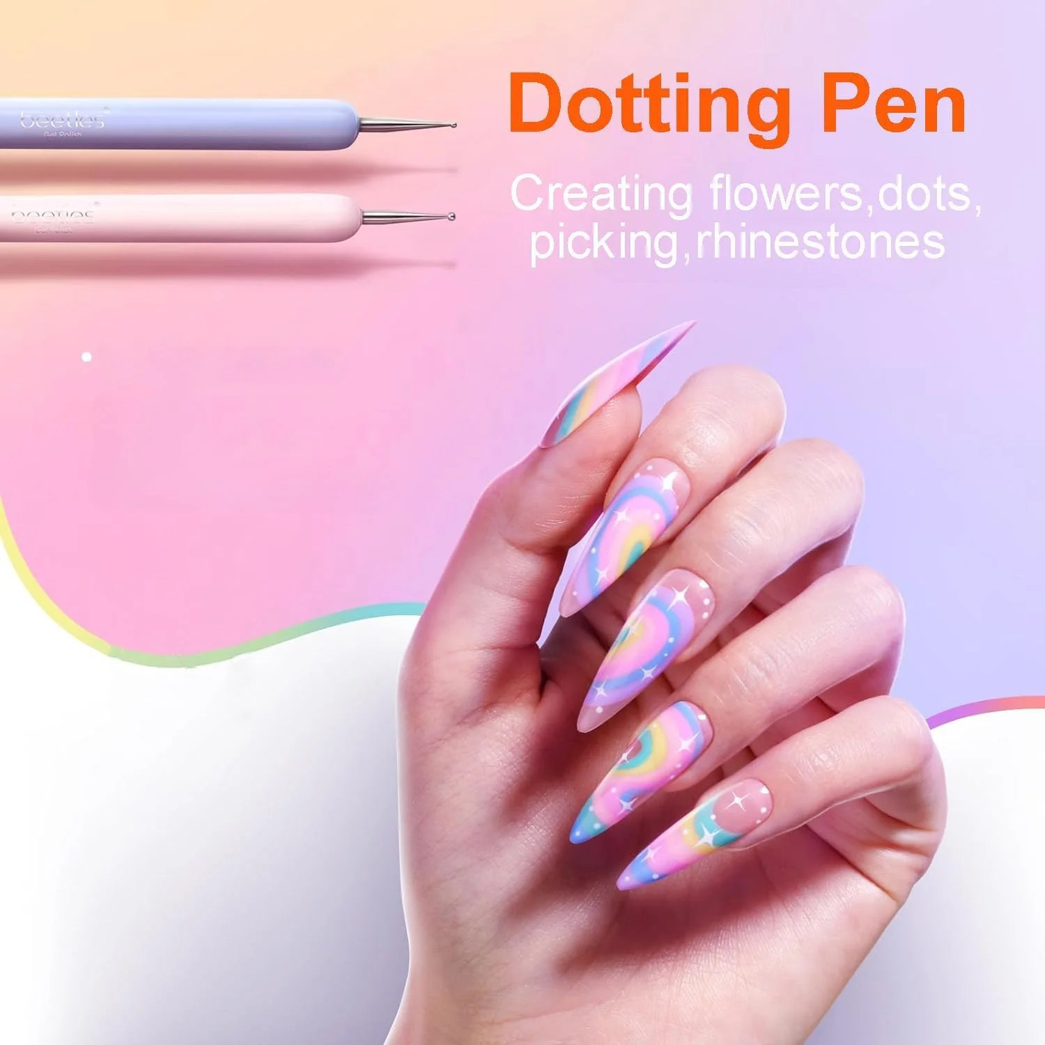 ست 6 عددی قلم مو طراحی ناخن - کیت حرفه ای طراحی ناخن با قلم مو لاک ژل، قلم مو خطی و ابزار نقطه گذاری، قلم موهای دو طرفه برای ناخن های اکریلیک، نوک فرانسوی، مانیکور DIY - هدیه ای برای مبتدیان/هنرمندان ناخن ست 6 عددی قلم مو طراحی ناخن - کیت حرفه ای طراحی ناخن با قلم مو لاک ژل، قلم مو خطی و ابزار نقطه گذاری، قلم موهای دو طرفه برای ناخن های اکریلیک، نوک فرانسوی، مانیکور DIY - هدیه ای برای مبتدیان/هنرمندان ناخن