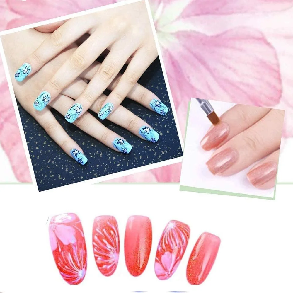 ست قلم موی طراحی ناخن ANZONGYI شامل 3 عدد قلم مو با 4 سر تعویضی، قلم موی آمبره ناخن، قلم موی گرد و غبار ناخن، قلم موی اکریلیک ناخن برای طراحی ناخن های ژلی UV ست قلم موی طراحی ناخن ANZONGYI شامل 3 عدد قلم مو با 4 سر تعویضی، قلم موی آمبره ناخن، قلم موی گرد و غبار ناخن، قلم موی اکریلیک ناخن برای طراحی ناخن های ژلی UV