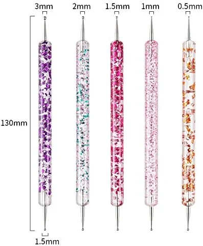 ست 31 عددی قلم طراحی ناخن Artdone، ست ابزار طراحی ناخن، ابزار نقطه گذاری، برس گرد و غبار، برس های نواری برای خطوط بلند، قلم طراحی برای طراحی لاک ژل ست 31 عددی قلم طراحی ناخن Artdone، ست ابزار طراحی ناخن، ابزار نقطه گذاری، برس گرد و غبار، برس های نواری برای خطوط بلند، قلم طراحی برای طراحی لاک ژل