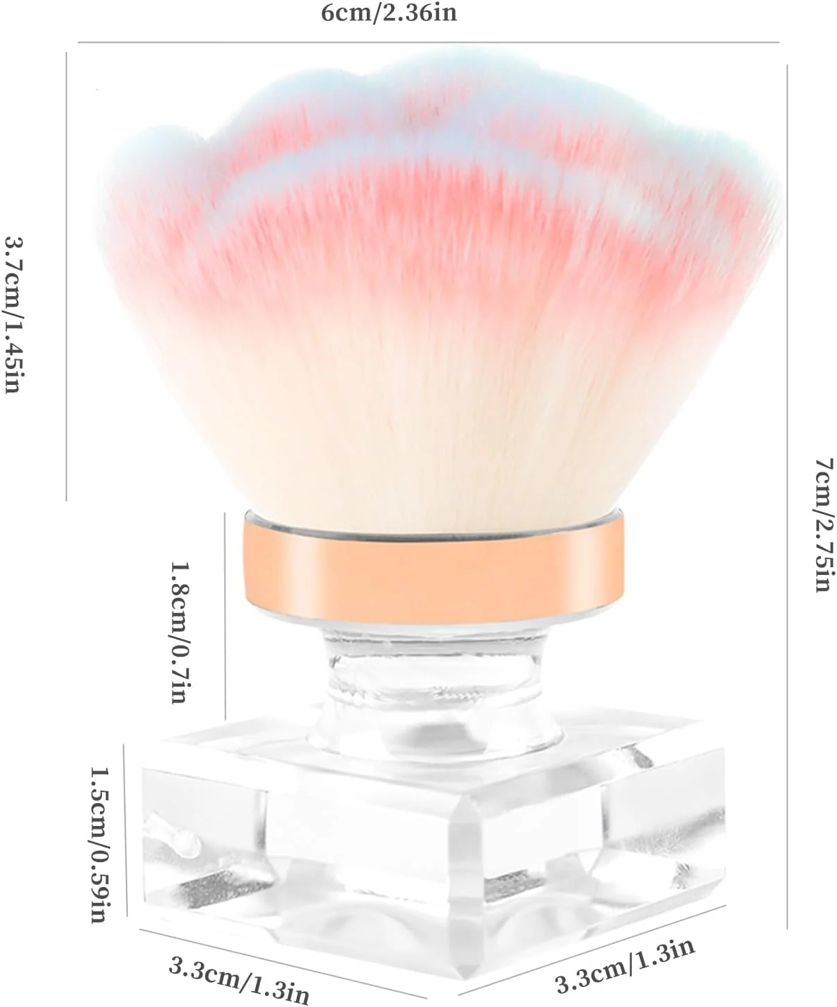 برس گردگیری ناخن ANGNYA، برس نرم رز صورتی، برس های آرایشی پاک کننده پودر گرد و غبار هنر ناخن، برس مانیکور، ابزار تمیز کردن، برس طراحی ناخن برس گردگیری ناخن ANGNYA، برس نرم رز صورتی، برس های آرایشی پاک کننده پودر گرد و غبار هنر ناخن، برس مانیکور، ابزار تمیز کردن، برس طراحی ناخن