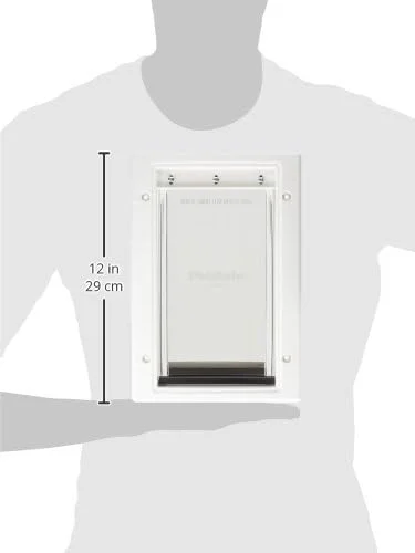 درب پلاستیکی حیوانات خانگی PetSafe، کوچک، برای حیوانات خانگی تا وزن 7 کیلوگرم، قابل رنگ آمیزی، نصب آسان DIY، دارای پوشش امنیتی، نصب در درها یا دیوارهای داخلی و خارجی، بادوام، دارای فلپ قابل تنظیم درب پلاستیکی حیوانات خانگی PetSafe، کوچک، برای حیوانات خانگی تا وزن 7 کیلوگرم، قابل رنگ آمیزی، نصب آسان DIY، دارای پوشش امنیتی، نصب در درها یا دیوارهای داخلی و خارجی، بادوام، دارای فلپ قابل تنظیم