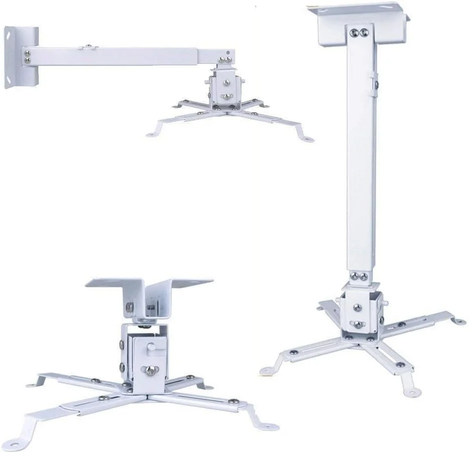 پایه سقفی قابل تنظیم پروژکتور LCD/DLP یونیورسال (نقره ای)