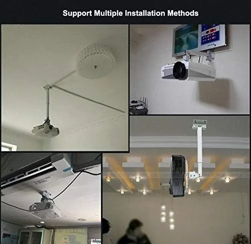 پایه سقفی قابل تنظیم پروژکتور LCD/DLP یونیورسال (نقره ای)