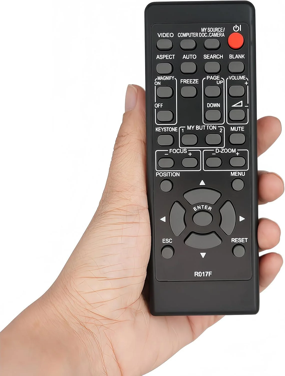 ریموت کنترل جایگزین uehba برای پروژکتورهای هیتاچی CP-EX300N CP-RX94 CPWX12WN CP-WX2515WN CP-WX3015WN CPX10WN CPX11WN CP-X2015WN CP-RX93