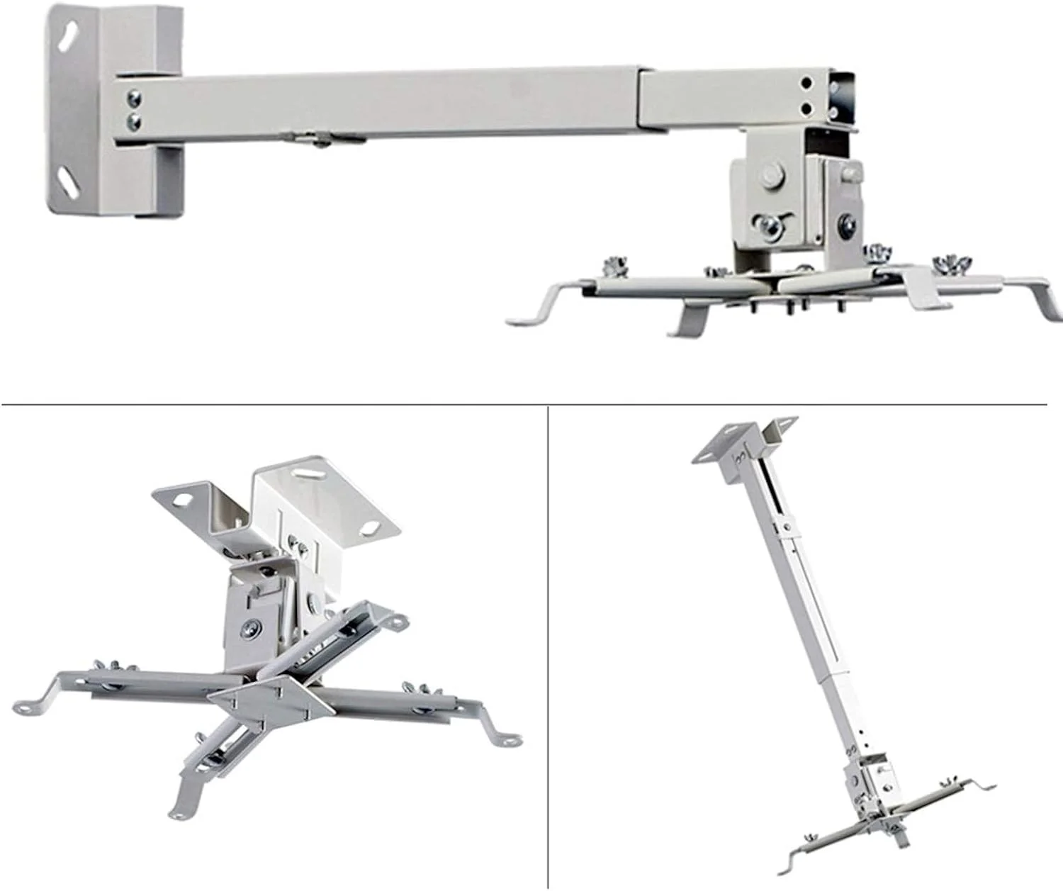 پایه سقفی پروژکتور یونی‌ویو، سفید