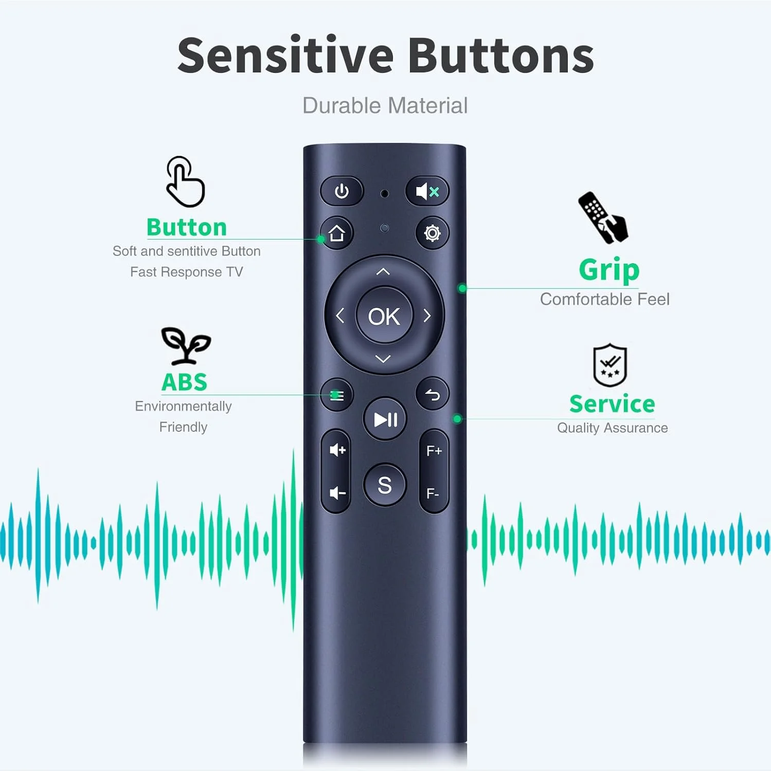 ریموت کنترل جایگزین TRUCKON New P64 H89 مناسب برای پروژکتور WiMiUS P64 DBPOWER با فوکوس الکتریکی 5G WiFi Mini Bluetooth مدل H89