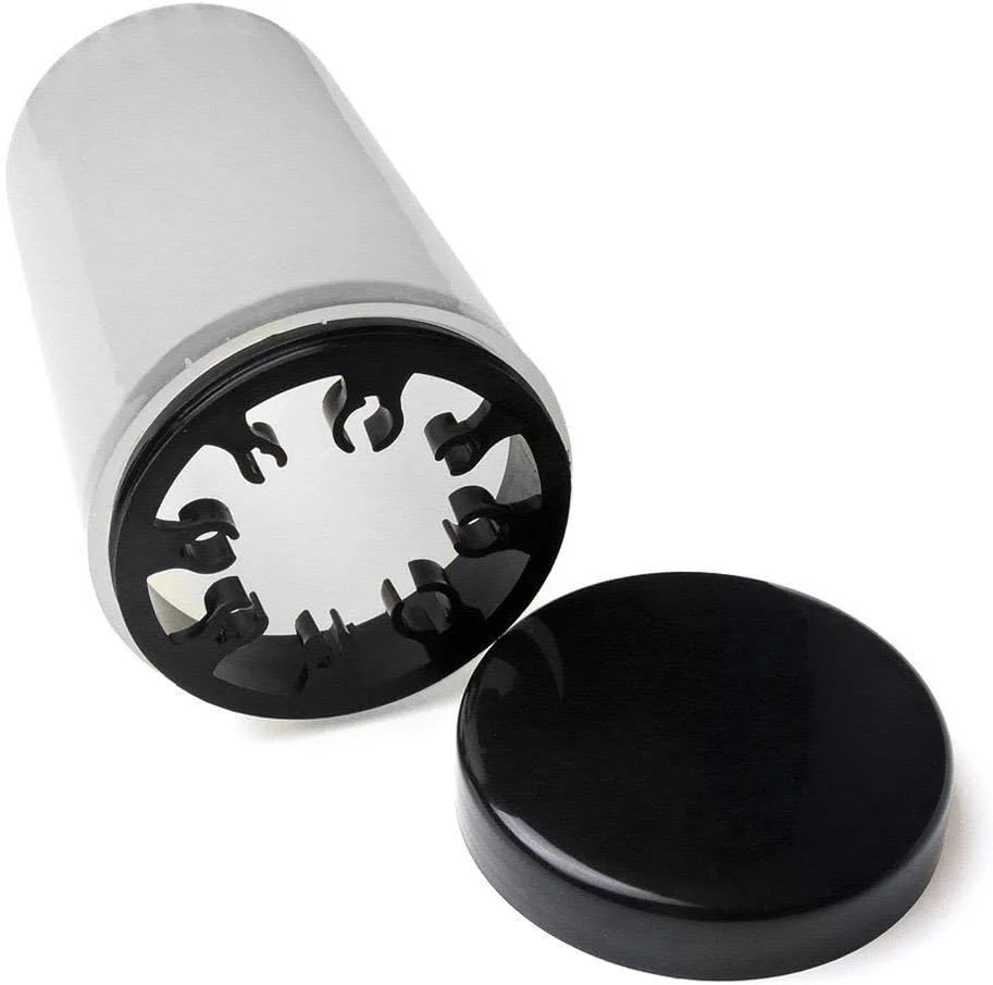 جا قلم مو شوی برس ناخن بیوتی کام با درب مشکی جا قلم مو شوی برس ناخن بیوتی کام با درب مشکی