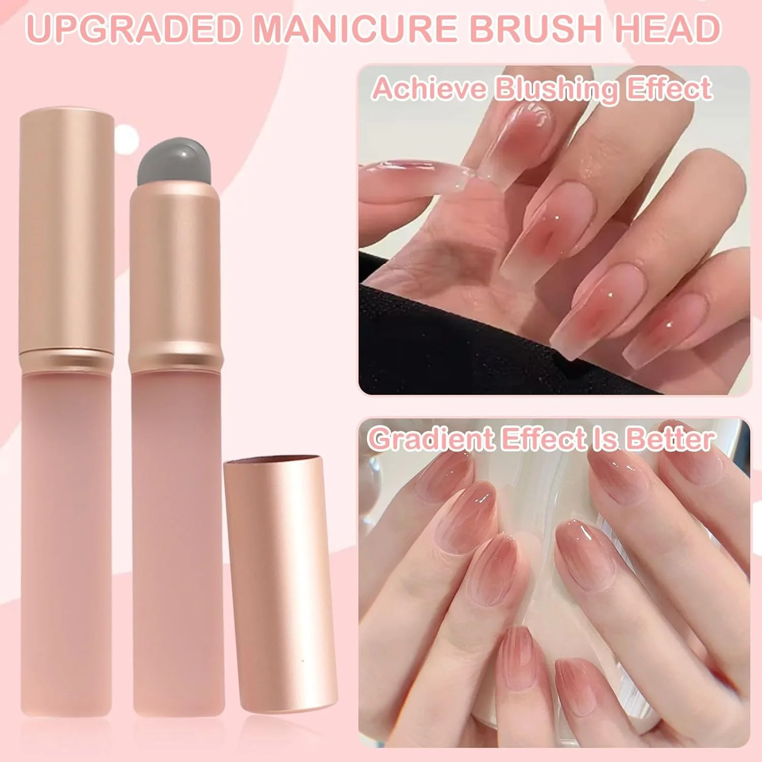 قلم موی سیلیکونی ناخن BIGTHREE، قلم موهای سر ژله ای سیلیکونی ناخن، قلم موی آمبره طراحی ناخن فرانسوی DIY قابل استفاده مجدد، ابزار مانیکور نوک ناخن، قلم موی لاک ناخن با درپوش محافظ قلم موی سیلیکونی ناخن BIGTHREE، قلم موهای سر ژله ای سیلیکونی ناخن، قلم موی آمبره طراحی ناخن فرانسوی DIY قابل استفاده مجدد، ابزار مانیکور نوک ناخن، قلم موی لاک ناخن با درپوش محافظ