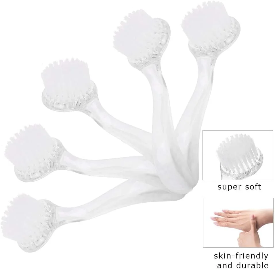 برس ناخن BIGTHREE، برس نرم تمیز کننده گرد و غبار ناخن، برس حذف پودر، برس ناخن با دسته پوشش دار، ابزار مانیکور DIY ناخن، پاک کننده اسکراب دست کوتیکول، برای سالن و خانه برس ناخن BIGTHREE، برس نرم تمیز کننده گرد و غبار ناخن، برس حذف پودر، برس ناخن با دسته پوشش دار، ابزار مانیکور DIY ناخن، پاک کننده اسکراب دست کوتیکول، برای سالن و خانه