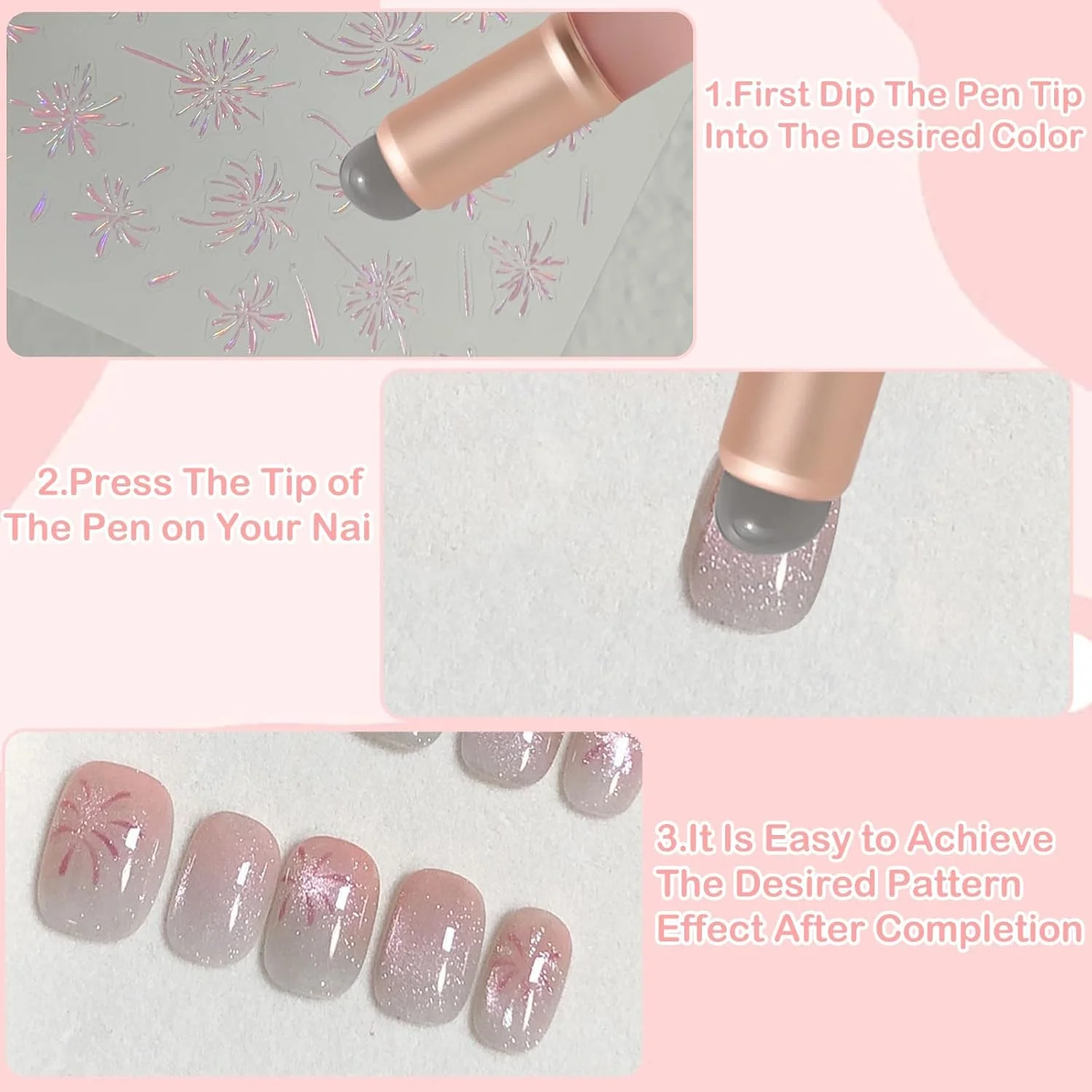 قلم موی سیلیکونی ناخن BIGTHREE، قلم موهای سر ژله ای سیلیکونی ناخن، قلم موی آمبره طراحی ناخن فرانسوی DIY قابل استفاده مجدد، ابزار مانیکور نوک ناخن، قلم موی لاک ناخن با درپوش محافظ قلم موی سیلیکونی ناخن BIGTHREE، قلم موهای سر ژله ای سیلیکونی ناخن، قلم موی آمبره طراحی ناخن فرانسوی DIY قابل استفاده مجدد، ابزار مانیکور نوک ناخن، قلم موی لاک ناخن با درپوش محافظ