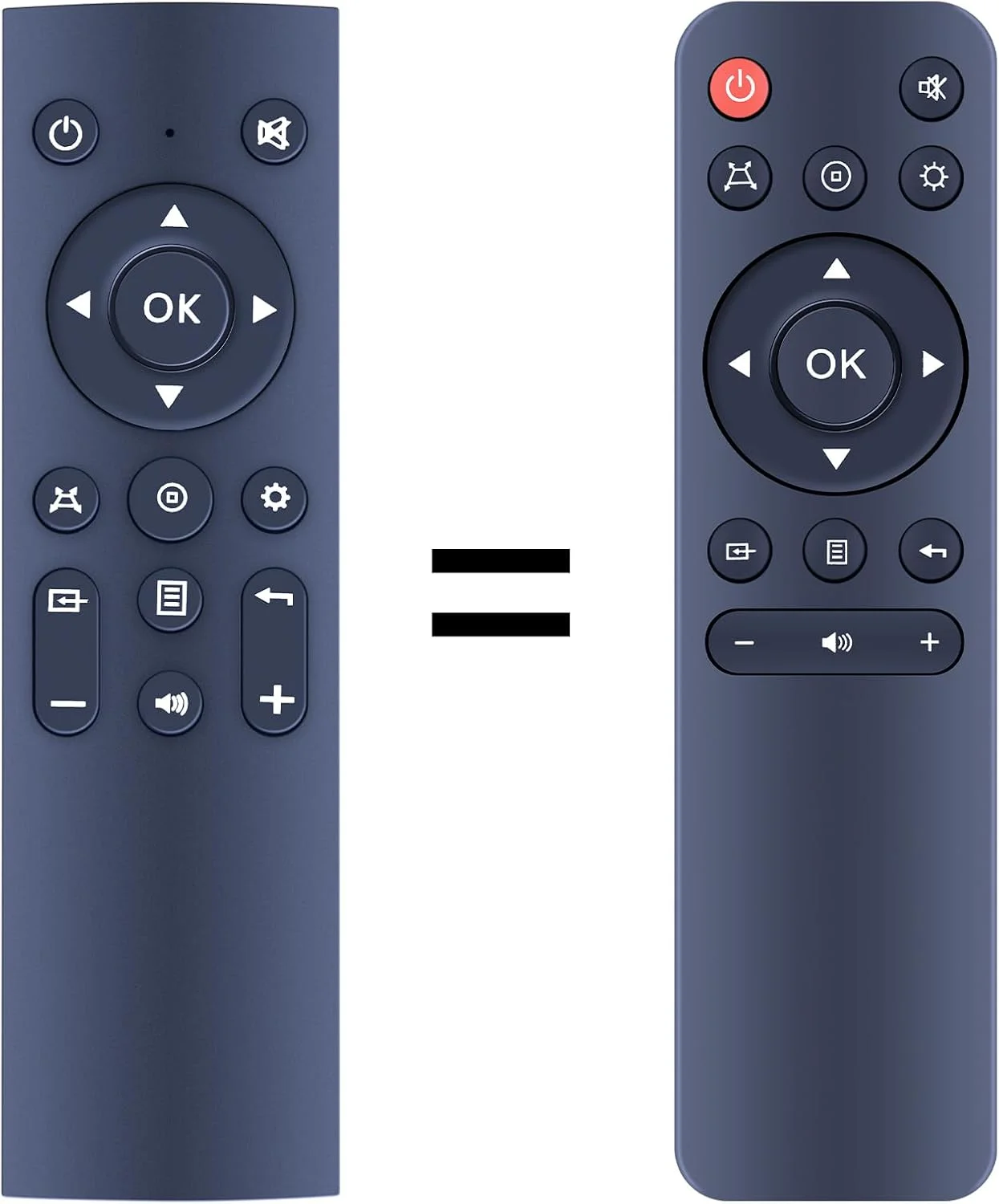 ریموت کنترل جایگزین TCNOUMT سازگار با پروژکتور فیلم Yaber V9 V5 Y30 Y21 5G Mini DLP 1080P WiFi ریموت کنترل جایگزین TCNOUMT سازگار با پروژکتور فیلم Yaber V9 V5 Y30 Y21 5G Mini DLP 1080P WiFi