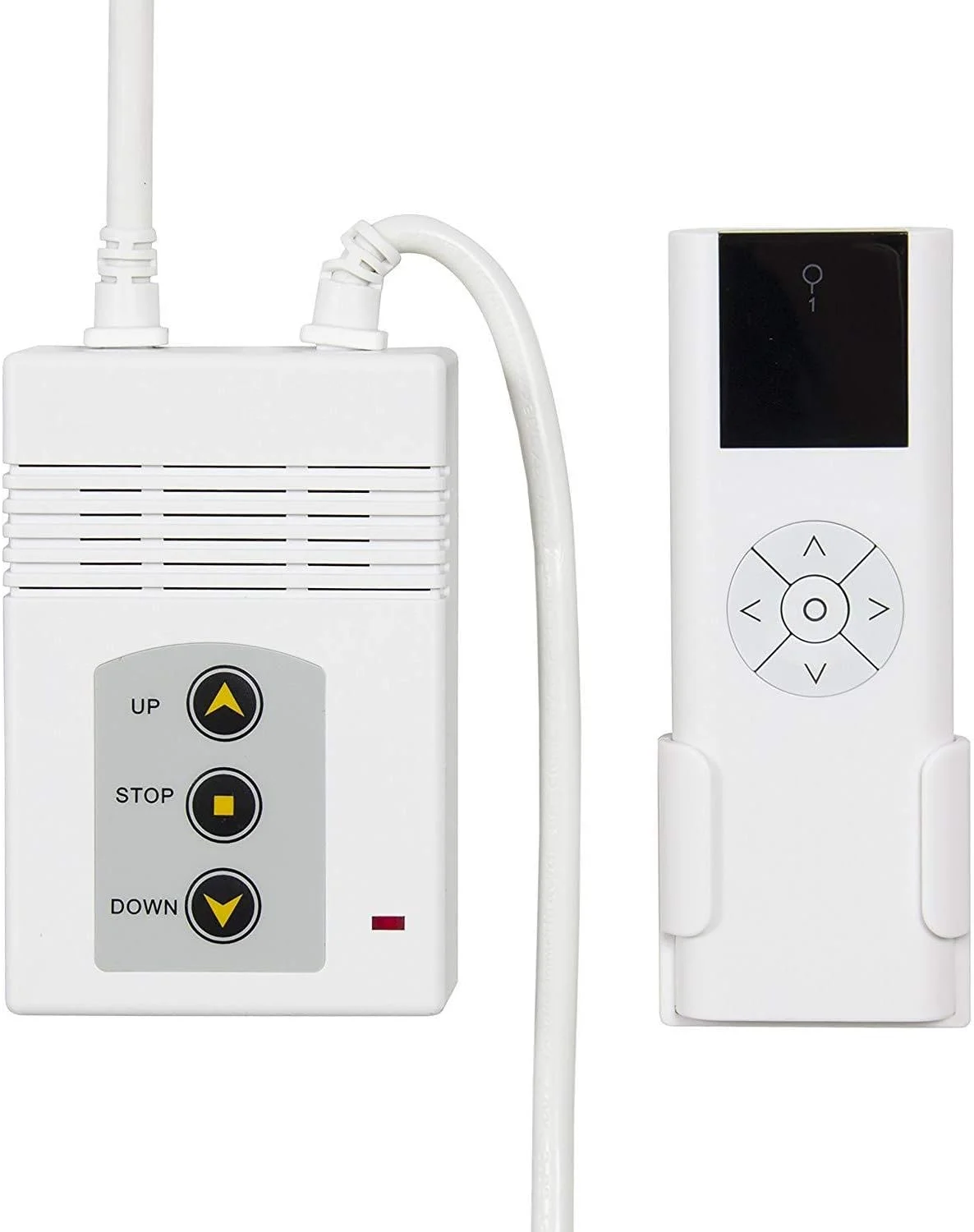 پرده نمایش برقی تایمی با کنترل از راه دور - سایز 150X150 سانتی متر - سفید