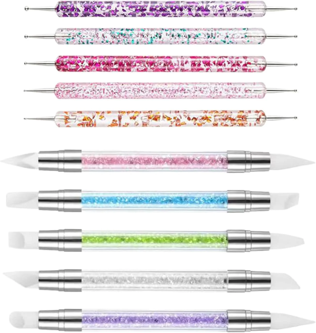 ابزار ژل طراحی ناخن - ابزار ژل طراحی دو طرفه برای ناخن - ابزار حکاکی ناخن، لوازم مانیکور برای منزل، آموزشگاه، سفر کاری، محیط داخلی ابزار ژل طراحی ناخن - ابزار ژل طراحی دو طرفه برای ناخن - ابزار حکاکی ناخن، لوازم مانیکور برای منزل، آموزشگاه، سفر کاری، محیط داخلی