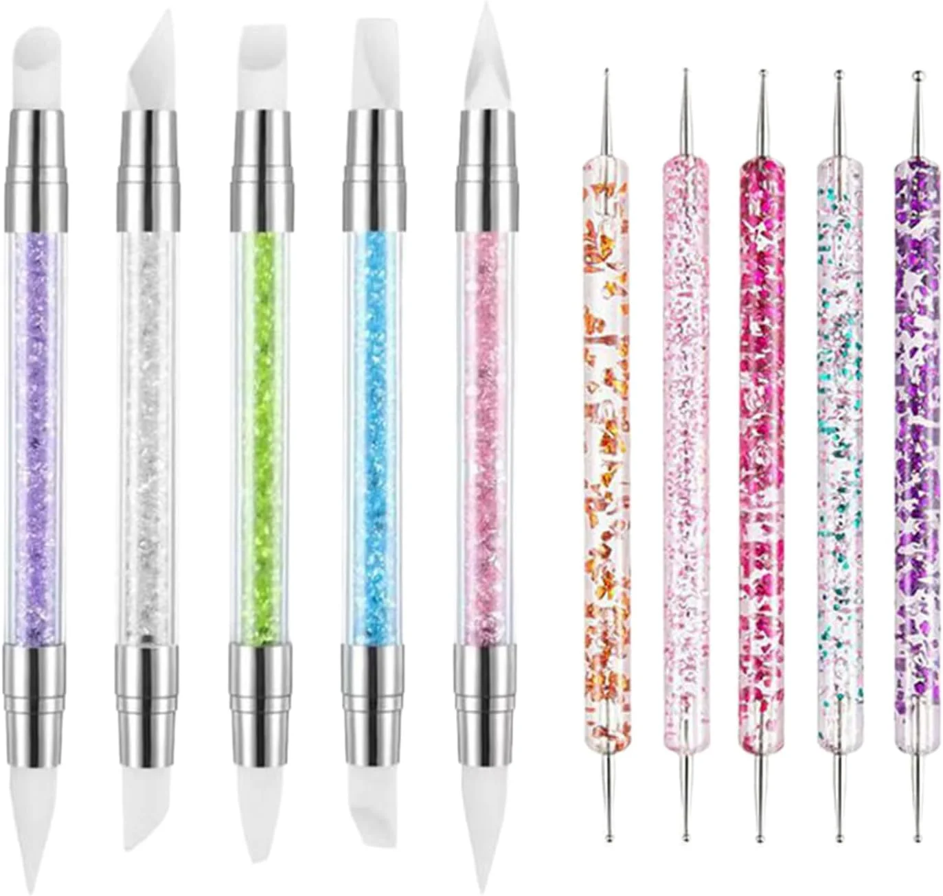 قلم طراحی ناخن | ابزار مجسمه سازی ناخن دو سر | ابزار طراحی ناخن، لوازم مانیکور برای منزل، آموزشگاه، سفر کاری و استفاده در محیط های بسته قلم طراحی ناخن | ابزار مجسمه سازی ناخن دو سر | ابزار طراحی ناخن، لوازم مانیکور برای منزل، آموزشگاه، سفر کاری و استفاده در محیط های بسته