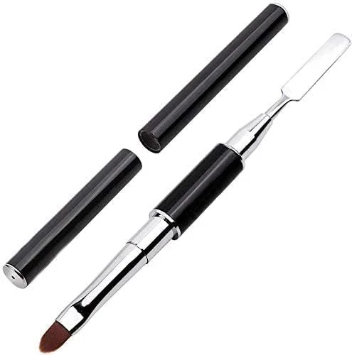 قلم طراحی ناخن دو طرفه، برس ناخن 2 در 1 و کاردک، ابزار برس ژل ناخن استیل ضد زنگ، ژل پاک کننده کوتیکول لاک ناخن برای اکستنشن ناخن، طراحی هنر ناخن، نقاشی سالن DIY قلم طراحی ناخن دو طرفه، برس ناخن 2 در 1 و کاردک، ابزار برس ژل ناخن استیل ضد زنگ، ژل پاک کننده کوتیکول لاک ناخن برای اکستنشن ناخن، طراحی هنر ناخن، نقاشی سالن DIY