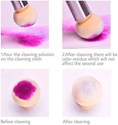 قلم طراحی ناخن ابرنگی KASTWAVE با 4 سر اسفنجی جایگزین، اسفنج ناخن، ابزار ناخن، ست قلم دو سر قابل تعویض و شستشو برای استفاده در سالن یا منزل، صورتی قلم طراحی ناخن ابرنگی KASTWAVE با 4 سر اسفنجی جایگزین، اسفنج ناخن، ابزار ناخن، ست قلم دو سر قابل تعویض و شستشو برای استفاده در سالن یا منزل، صورتی