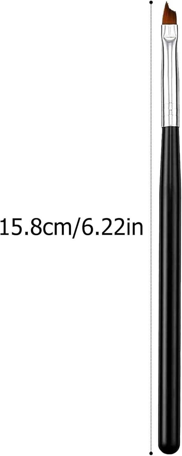 IRYNA 1 عدد برس مانیکور فرانسوی حرفه ای سر مورب برس ناخن نوک فرانسوی عالی برس ناخن اکریلیک برای ابزار مانیکور طراحی رنگ اکریلیک ژل UV IRYNA 1 عدد برس مانیکور فرانسوی حرفه ای سر مورب برس ناخن نوک فرانسوی عالی برس ناخن اکریلیک برای ابزار مانیکور طراحی رنگ اکریلیک ژل UV