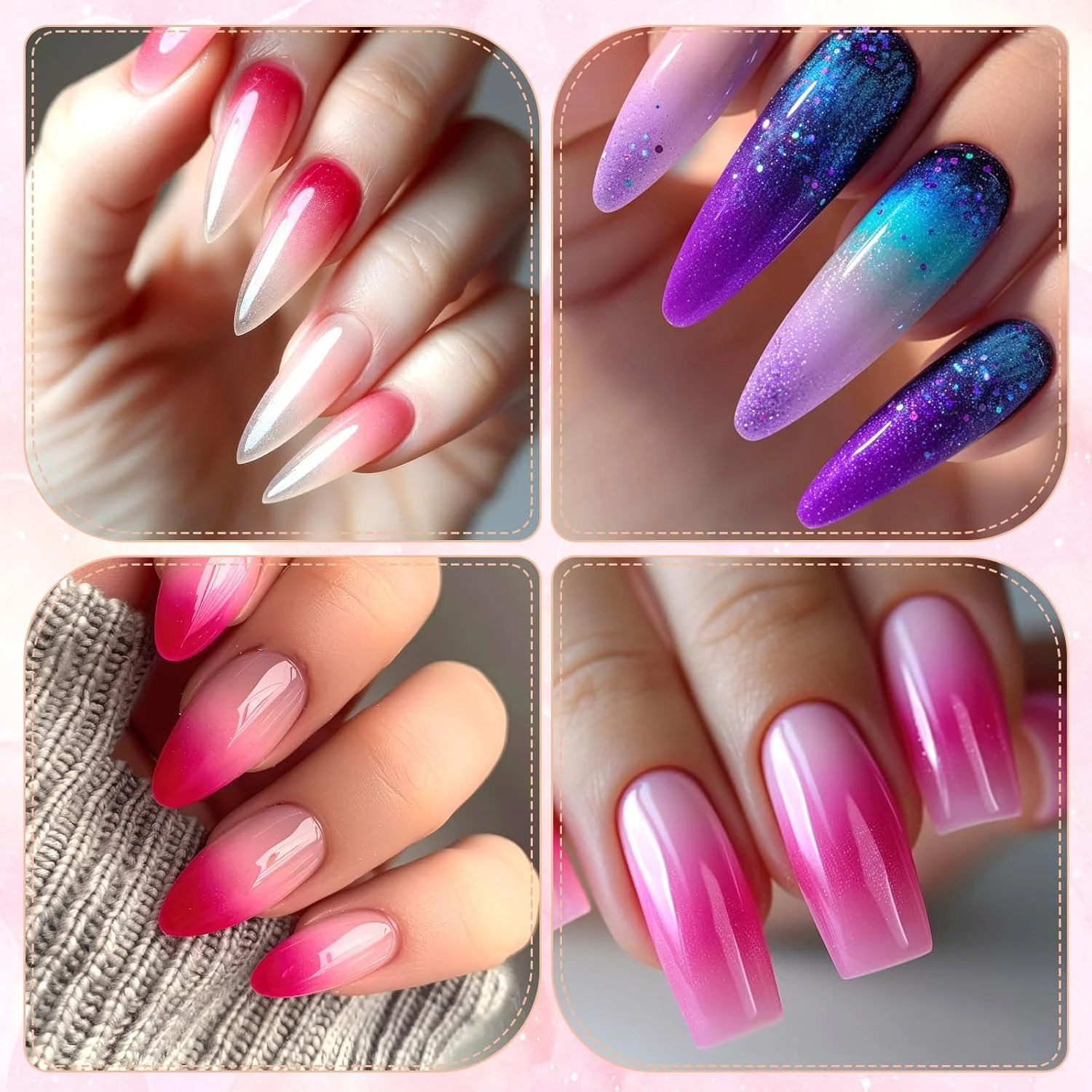 هاریِندنی 2 عدد برس ناخن سیلیکونی، برس ناخن آمبره، برس لب سیلیکونی، اپلیکاتور کروم ناخن سیلیکونی قابل استفاده مجدد، ابزار برس ناخن سیلیکونی برای کروم، آمبره، ناخن فرانسوی، رژ لب، کانسیلر هاریِندنی 2 عدد برس ناخن سیلیکونی، برس ناخن آمبره، برس لب سیلیکونی، اپلیکاتور کروم ناخن سیلیکونی قابل استفاده مجدد، ابزار برس ناخن سیلیکونی برای کروم، آمبره، ناخن فرانسوی، رژ لب، کانسیلر