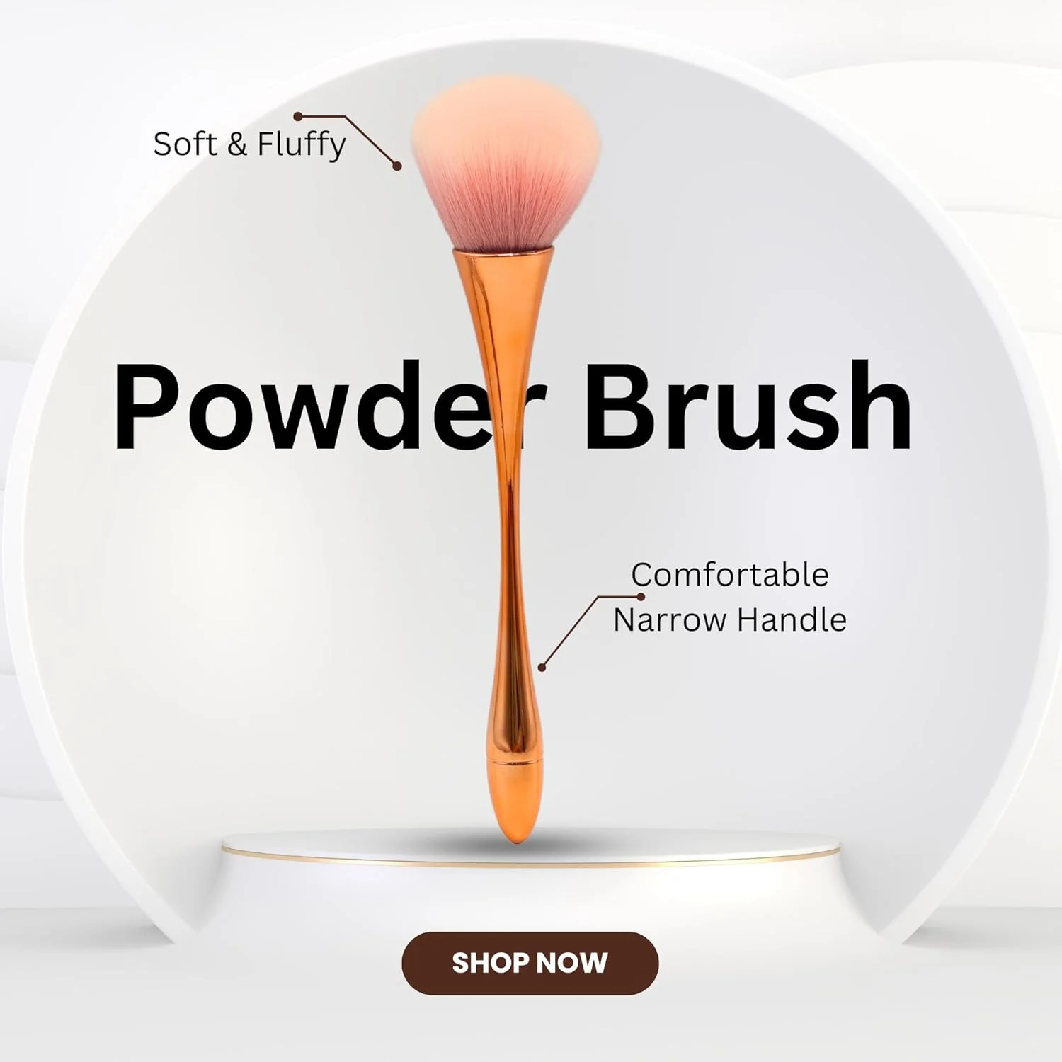 برس پاک کننده گرد و غبار ناخن حرفه ای گلوبال فشن | برس گیاهی ممتاز و بدون زحمت برای ناخن های اکریلیک و ژل | ابزار تمیز کردن مانیکور و پدیکور | موهای نرم | بدون تست حیوانی | سازگار با محیط زیست | صورتی برنزی برس پاک کننده گرد و غبار ناخن حرفه ای گلوبال فشن | برس گیاهی ممتاز و بدون زحمت برای ناخن های اکریلیک و ژل | ابزار تمیز کردن مانیکور و پدیکور | موهای نرم | بدون تست حیوانی | سازگار با محیط زیست | صورتی برنزی