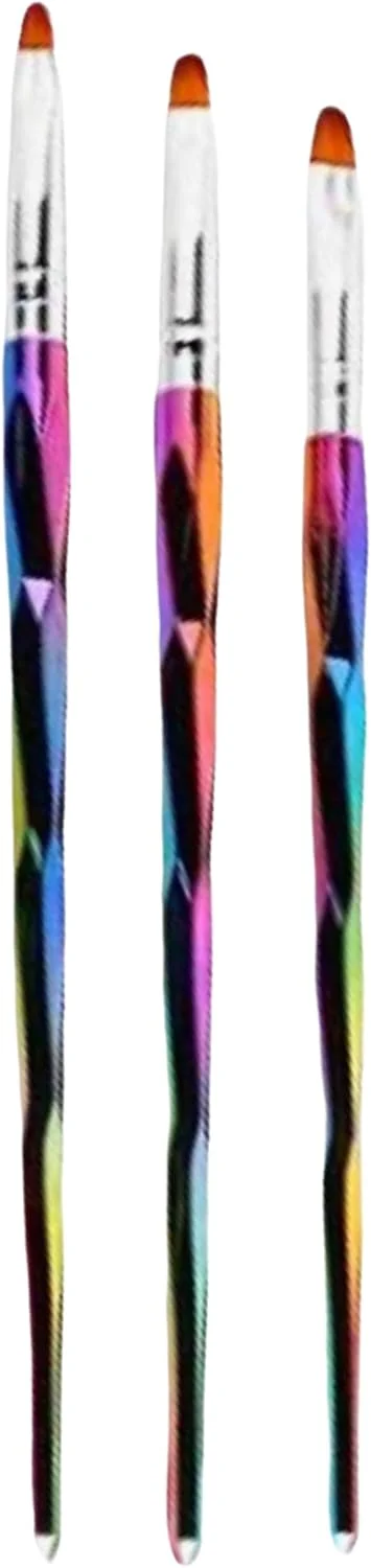 مجموعه قلم موی بیضی شکل ژل UV حرفه ای هنر ناخن GLOBAL FASHION (3 عدد) - قلم موی ناخن برای ناخن های اکریلیک و ژل - ابزار دقیق طراحی ناخن مجموعه قلم موی بیضی شکل ژل UV حرفه ای هنر ناخن GLOBAL FASHION (3 عدد) - قلم موی ناخن برای ناخن های اکریلیک و ژل - ابزار دقیق طراحی ناخن