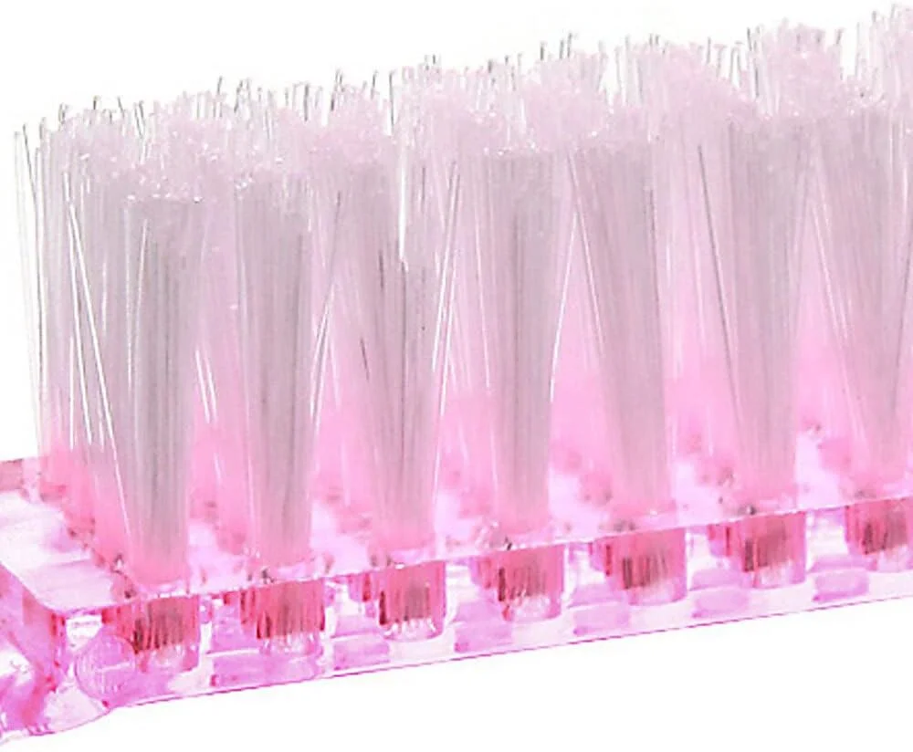 برس ناخن 10 عددی صورتی، برس تمیز کننده گرد و غبار طراحی ناخن، ابزار کوچک مانیکور پدیکور، عالی، کاربردی و ماهرانه