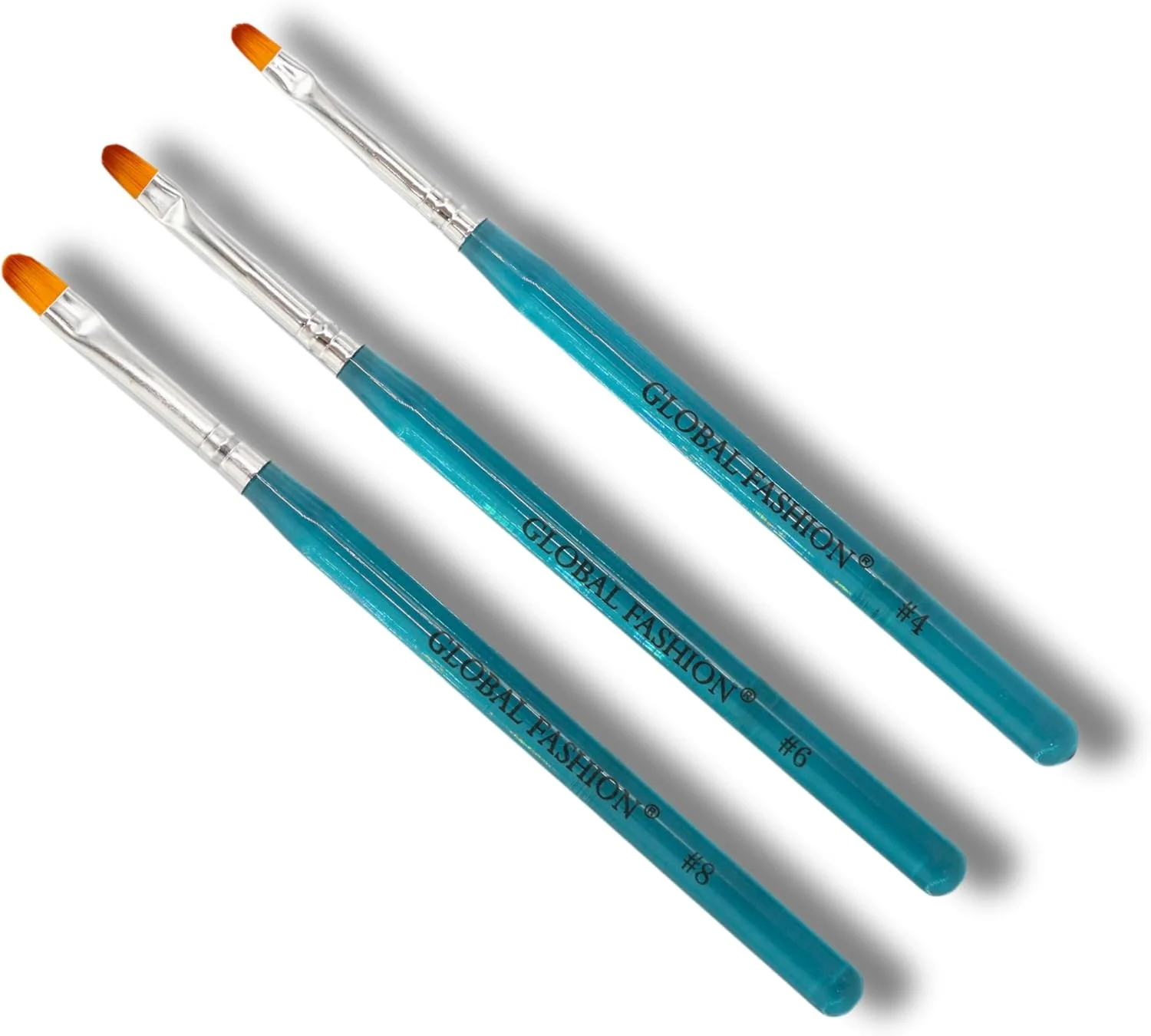 ست قلم موی طراحی ناخن مویی ظریف حرفه ای گلوبال فشن برای استفاده بی نقص از لاک ژل، ناخن های اکریلیک و کاشت ناخن | (ست)