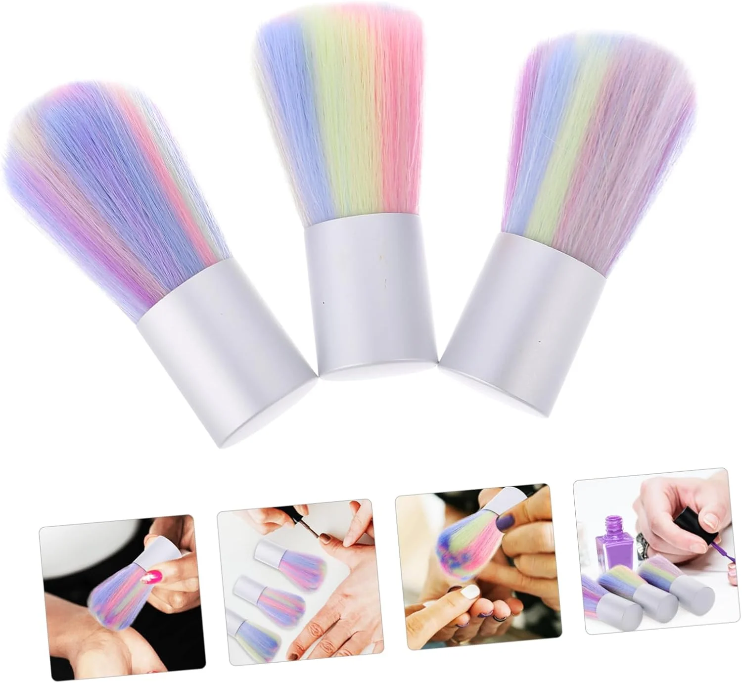 FOMIYES برس پاک کننده ژل 3 عددی، برس گرد و غبار رنگارنگ، برس تمیز کننده اسکراب برای انگشتان پا، برس طراحی ناخن، برس گرد و غبار مانیکور، تمیز کننده سینک، برس کوتاه سالن ناخن، پودر اسید، آلیاژ آلومینیوم، اکریلیک FOMIYES برس پاک کننده ژل 3 عددی، برس گرد و غبار رنگارنگ، برس تمیز کننده اسکراب برای انگشتان پا، برس طراحی ناخن، برس گرد و غبار مانیکور، تمیز کننده سینک، برس کوتاه سالن ناخن، پودر اسید، آلیاژ آلومینیوم، اکریلیک