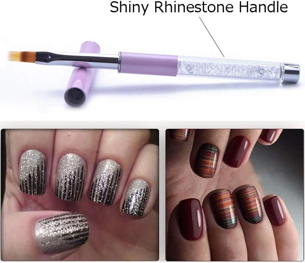 ست قلم موی کاشت ناخن اکرلیک 3 عددی SILPECWEE، قلم موی آمبره ناخن ژل UV، قلم دو سر اسفنجی، قلم موی چوبی آمبره طراحی ناخن، ابزار طراحی مانیکور گرادیانی ست قلم موی کاشت ناخن اکرلیک 3 عددی SILPECWEE، قلم موی آمبره ناخن ژل UV، قلم دو سر اسفنجی، قلم موی چوبی آمبره طراحی ناخن، ابزار طراحی مانیکور گرادیانی