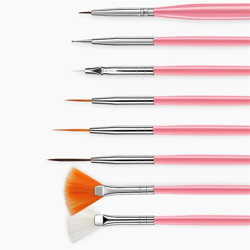 مجموعه 15 عددی قلم طراحی ناخن sddjqy، ست ابزار طراحی ناخن، ابزار نقطه گذاری ناخن، برس گردگیری ناخن، برس های نواری طراحی ناخن برای خطوط بلند، قلم طراحی ناخن برای طراحی ناخن مجموعه 15 عددی قلم طراحی ناخن sddjqy، ست ابزار طراحی ناخن، ابزار نقطه گذاری ناخن، برس گردگیری ناخن، برس های نواری طراحی ناخن برای خطوط بلند، قلم طراحی ناخن برای طراحی ناخن