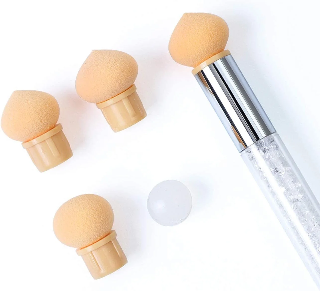 ست قلم موی طراحی ناخن 8 عددی SYOSI، قلم موهای طراحی ناخن با قلم اسفنجی دو سر، ست ابزار طراحی ناخن DIY، قلم موی ناخن ممتاز با دسته چوبی ست قلم موی طراحی ناخن 8 عددی SYOSI، قلم موهای طراحی ناخن با قلم اسفنجی دو سر، ست ابزار طراحی ناخن DIY، قلم موی ناخن ممتاز با دسته چوبی