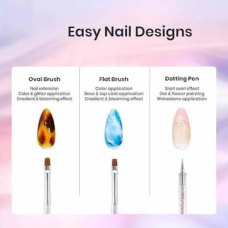 ست قلم موی طراحی ناخن تزویق، ست ابزار ناخن دو طرفه، ابزار نقطه گذاری طراحی ناخن، برای کشیدن خطوط (9 عدد) ست قلم موی طراحی ناخن تزویق، ست ابزار ناخن دو طرفه، ابزار نقطه گذاری طراحی ناخن، برای کشیدن خطوط (9 عدد)