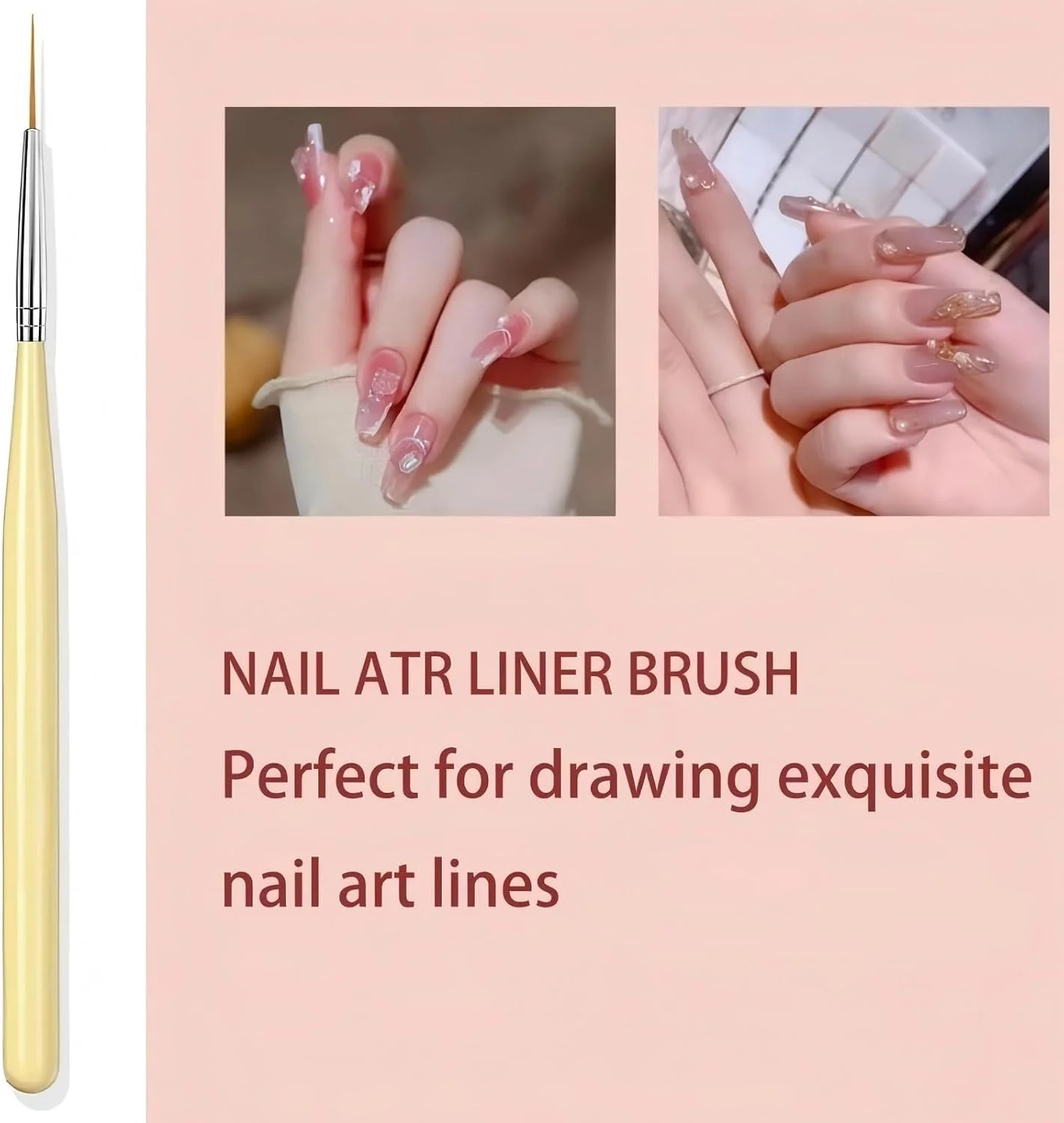 ست قلموهای طراحی ناخن تزویق، مجموعه قلموهای طراحی ناخن با قلمو لاک ناخن، قلمو خط ناخن، قلمو ژل اکستنشن ناخن، قلمو ژل بیلدر ناخن، ابزار نقطه گذاری ناخن، طراحی ناخن DIY (6 عدد) ست قلموهای طراحی ناخن تزویق، مجموعه قلموهای طراحی ناخن با قلمو لاک ناخن، قلمو خط ناخن، قلمو ژل اکستنشن ناخن، قلمو ژل بیلدر ناخن، ابزار نقطه گذاری ناخن، طراحی ناخن DIY (6 عدد)