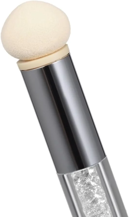 قلم اسفنجی طراحی ناخن Pepisky، قلم سایه زنی گرادیانی ناخن اکریلیک دو طرفه، برس پودر ناخن، ابزار مانیکور